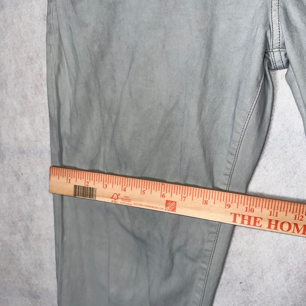 Joseph Abboud Pants Mens 34x30 Light Gray Good Casual Five Pocket Geometric - Picture 14 of 16